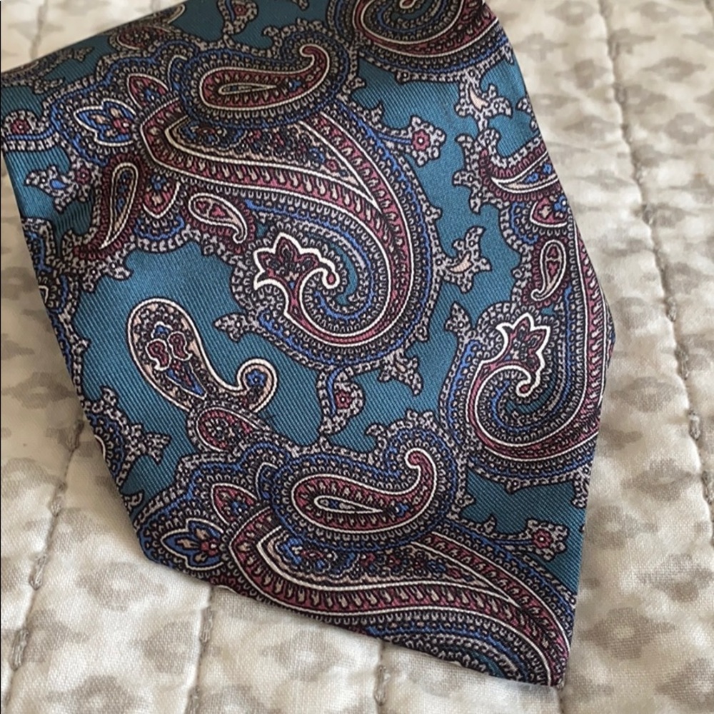 Vintage Rarus Men Neck Tie 💯 Silk Made in Rome